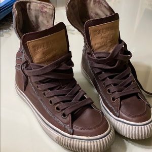 True religion brown men’s shoes